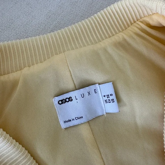 ASOS Yellow Textured Knit Vest - Picture 3 of 3